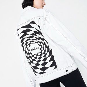 [NWT] Dickies Spiral Checkered Stitching Jacket